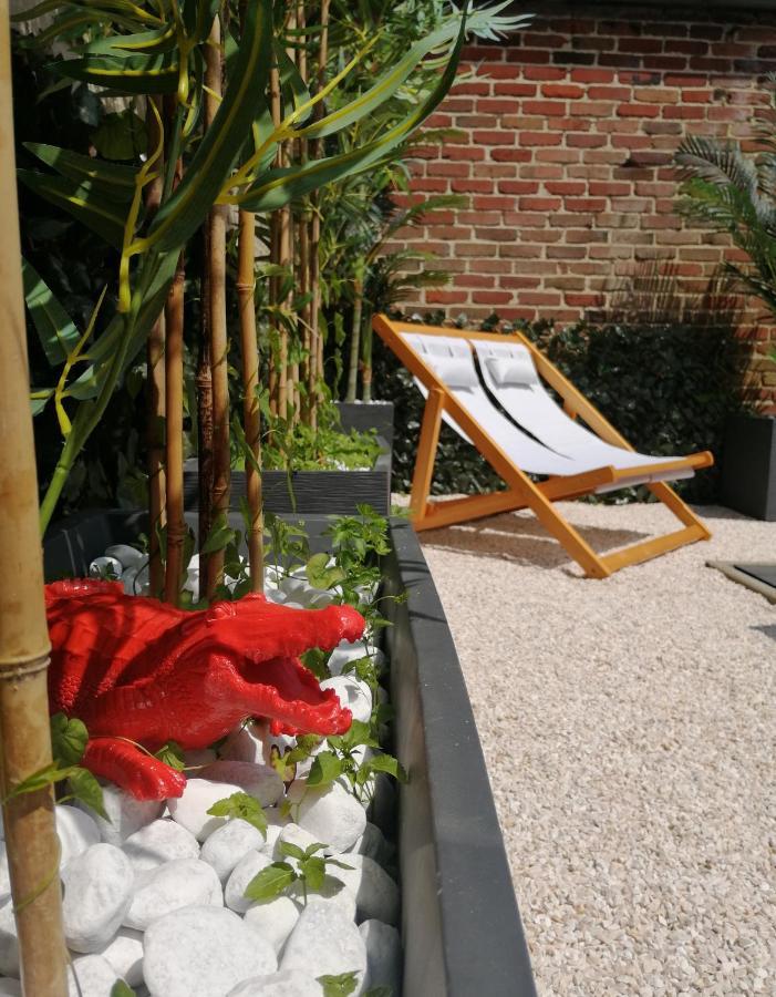 L'Escale Tropicale, Appartement Independant Avec Terrasse Privative 圣康坦 外观 照片