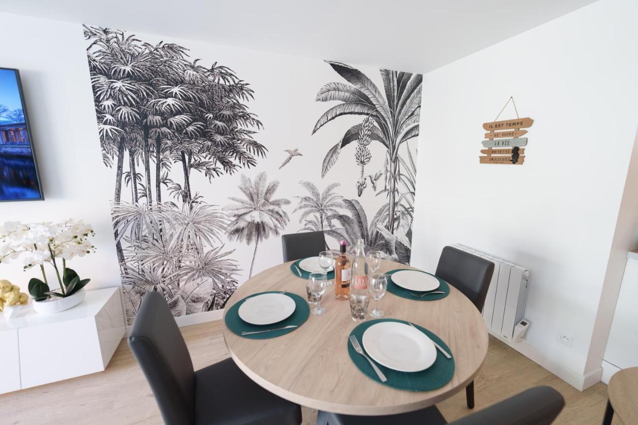 L'Escale Tropicale, Appartement Independant Avec Terrasse Privative 圣康坦 外观 照片