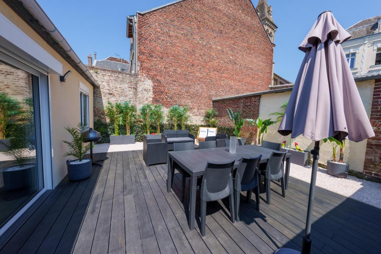 L'Escale Tropicale, Appartement Independant Avec Terrasse Privative 圣康坦 外观 照片