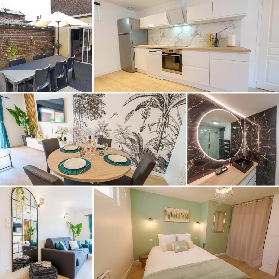 L'Escale Tropicale, Appartement Independant Avec Terrasse Privative 圣康坦 外观 照片